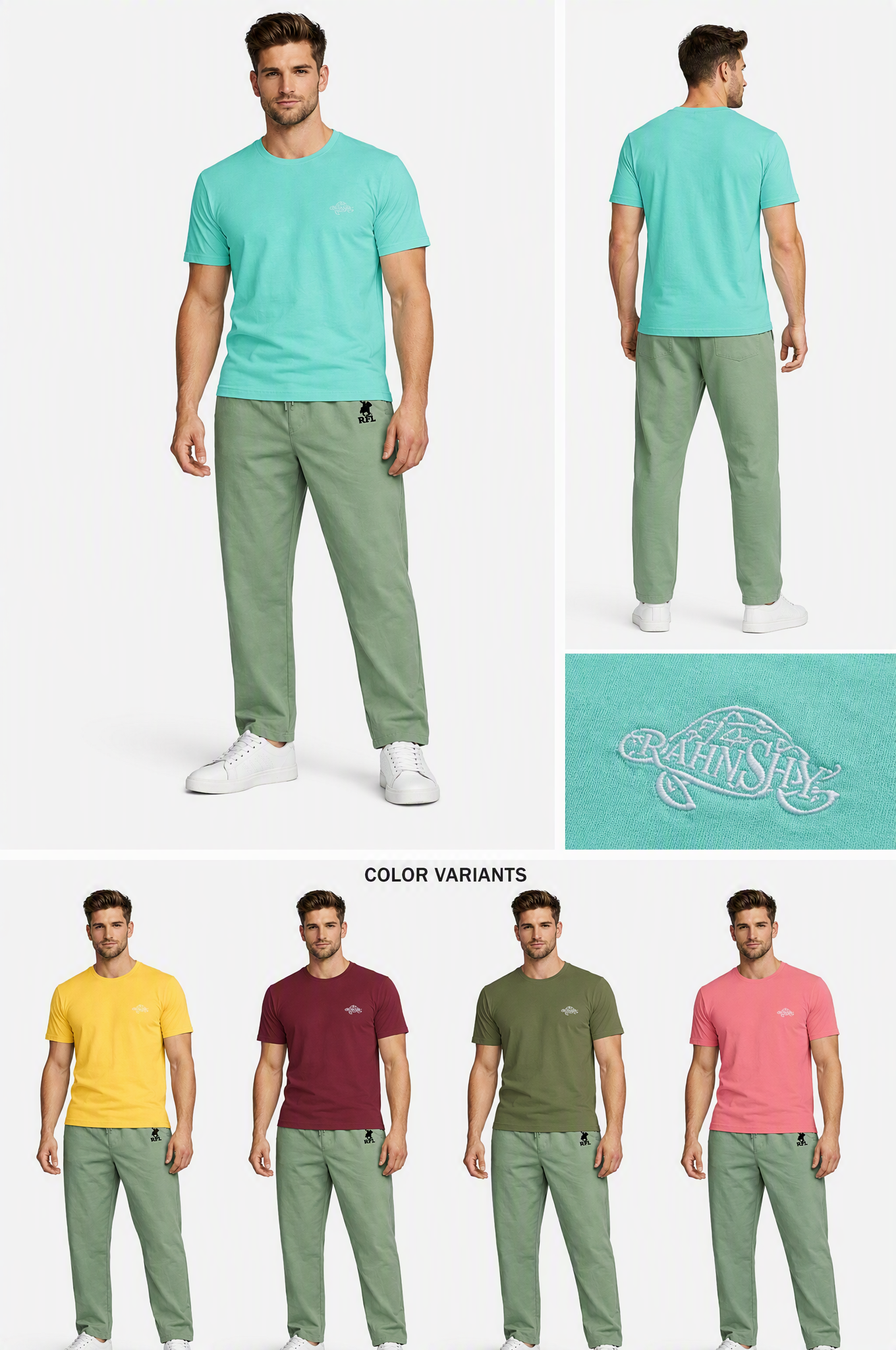Rahnshy Premium Round Neck Tee Combo