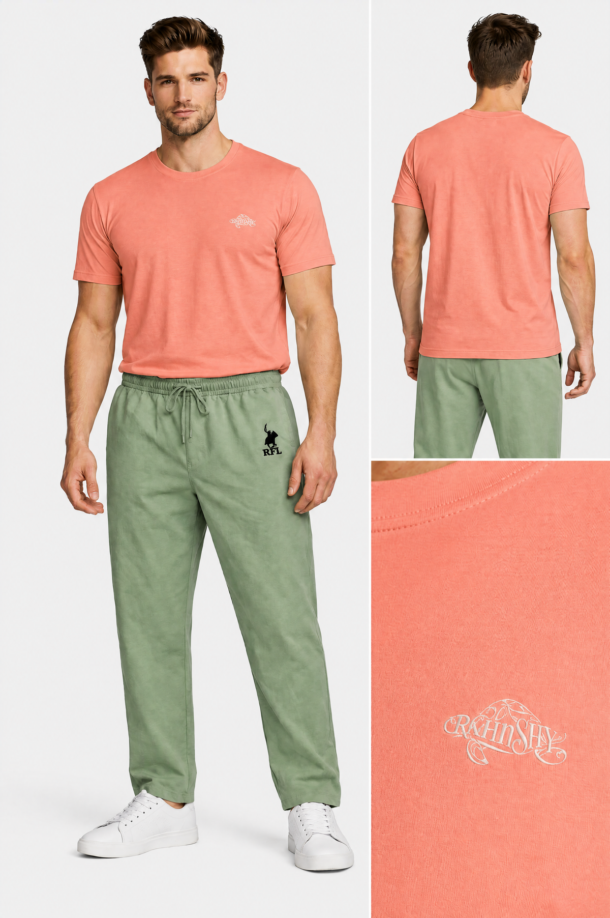Rahnshy Premium Round Neck Tee Combo