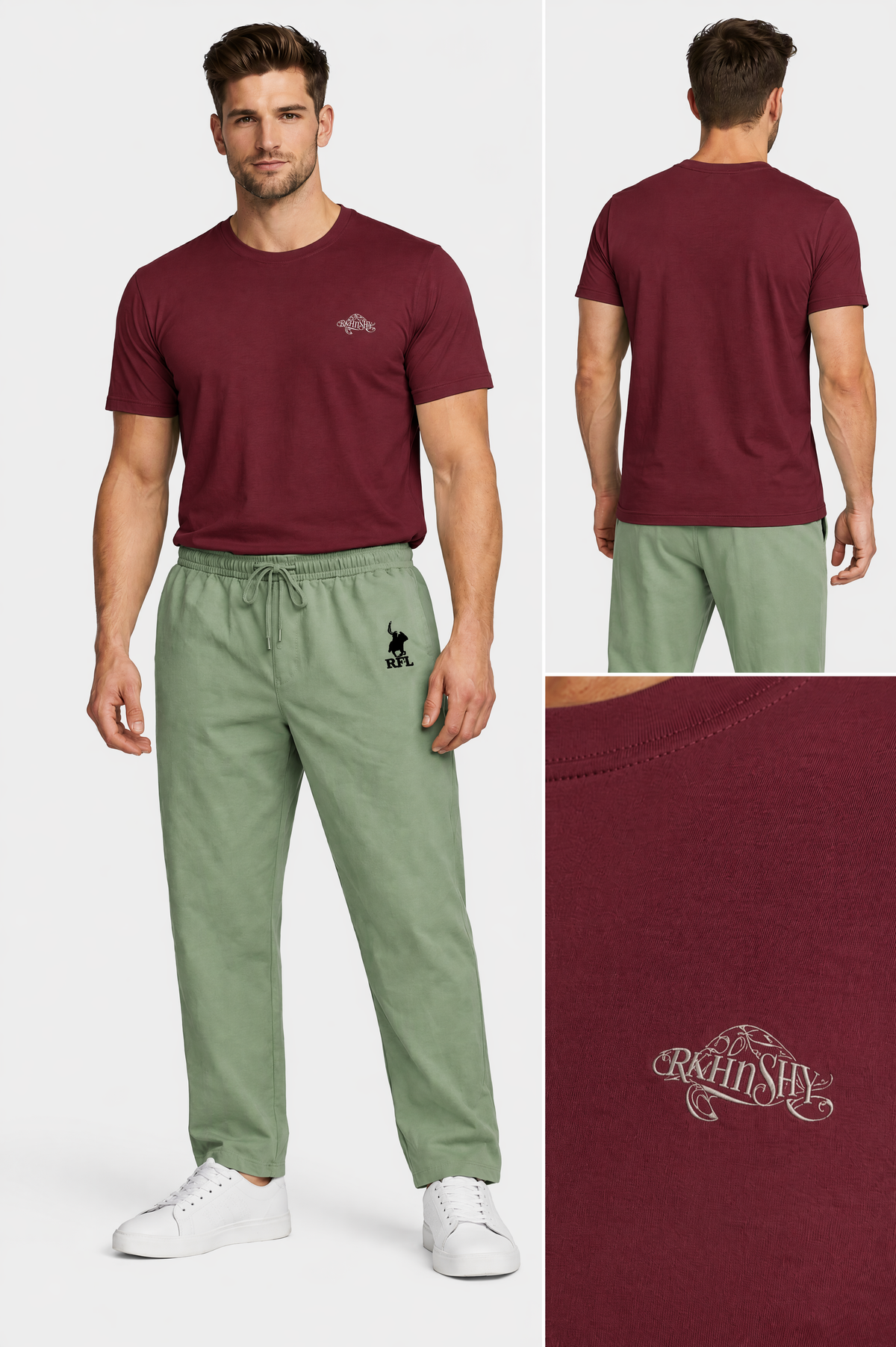 Rahnshy Premium Round Neck Tee Combo
