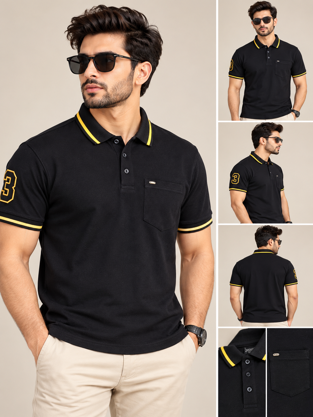 Premium Polo T-Shirt – Signature Luxury Edition