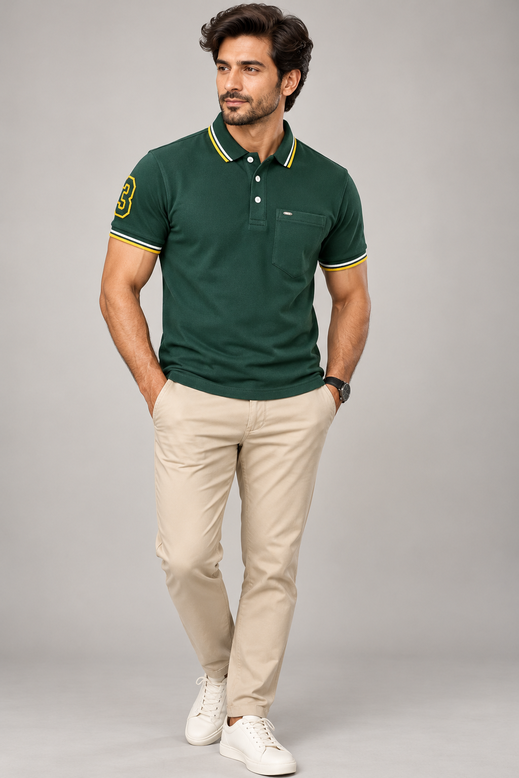 Premium Polo T-Shirt – Signature Luxury Edition