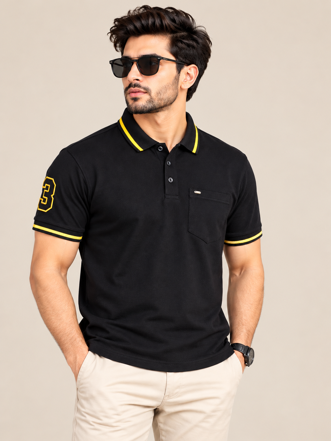 Premium Polo T-Shirt – Signature Luxury Edition